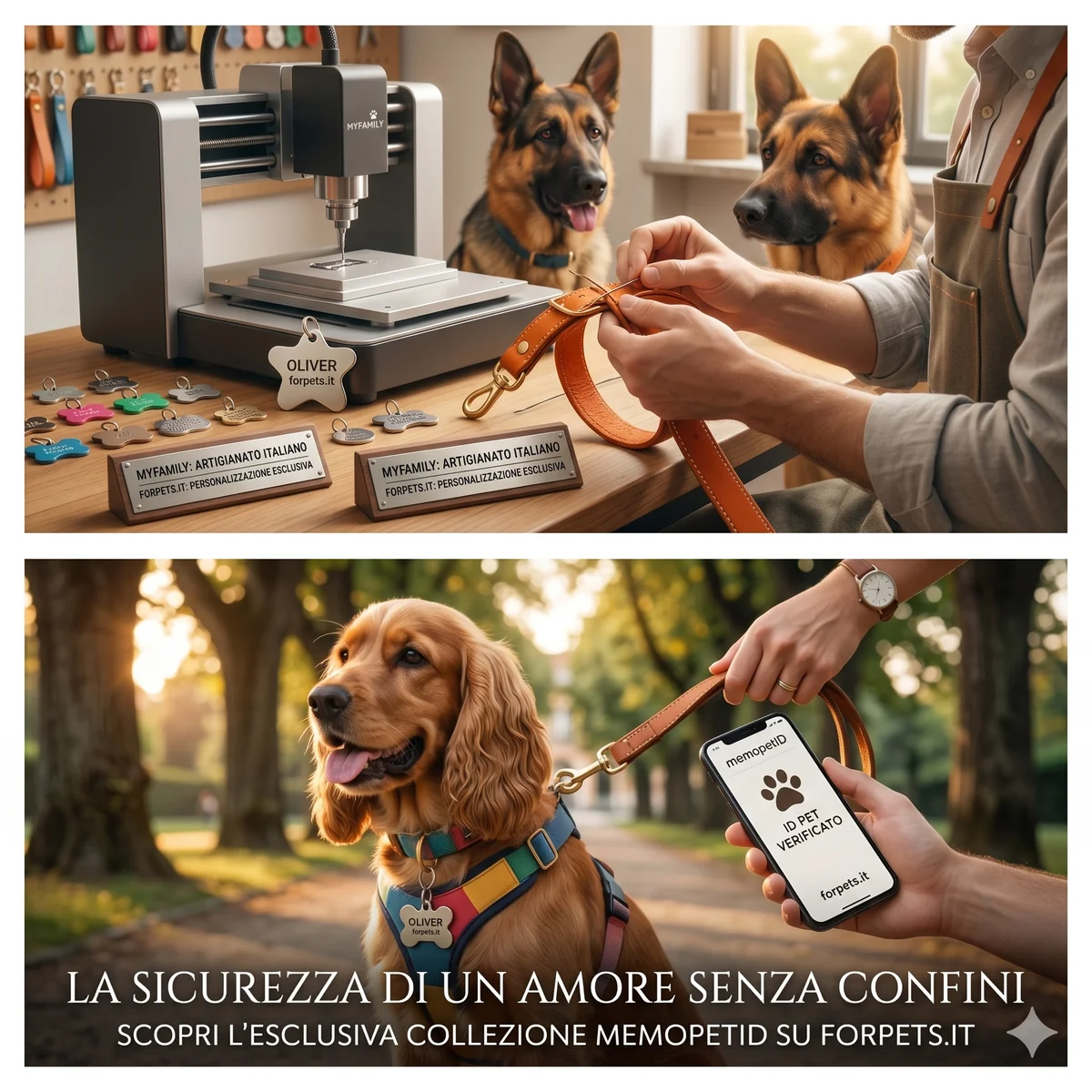 Immagine per il brand Myfamily Handmade in Italy dei prodotti in vendita da Armani PetShop a Caprino Veronese