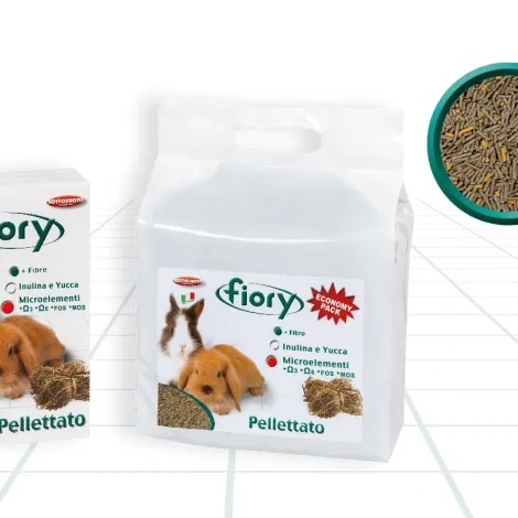 pellettato per conigli fiory 1 kg