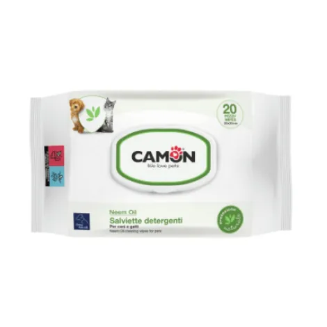 camon salviette detergenti olio di neem