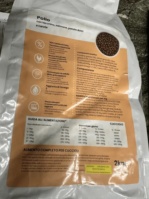 FAAR CROCCHETTE - pollo con tacchino salmone patate dolci e carote - Altra Vista Secondaria