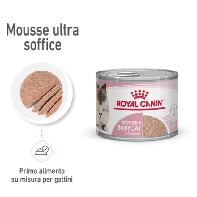 royal canin mother & babycat mousse - Altra Vista Secondaria