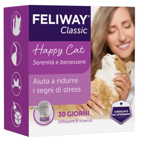 feliway classic diffusore con ricarica per gatti