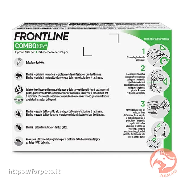 frontline spot on combo per gatti - Altra Vista Secondaria