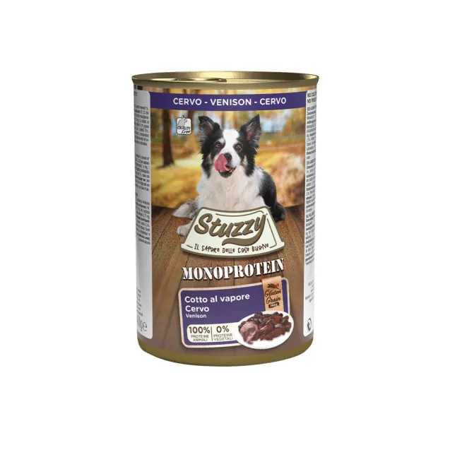 Immagine di anteprima del prodotto dal titolo: stuzzy mononoprotein cervo 400 gr