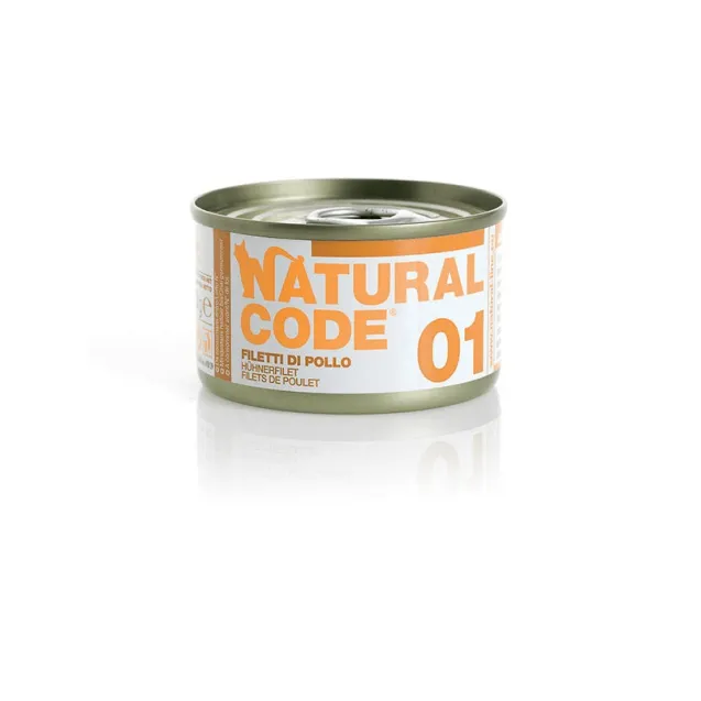 natural code umido gatto da 85 gr - Altra Vista Secondaria