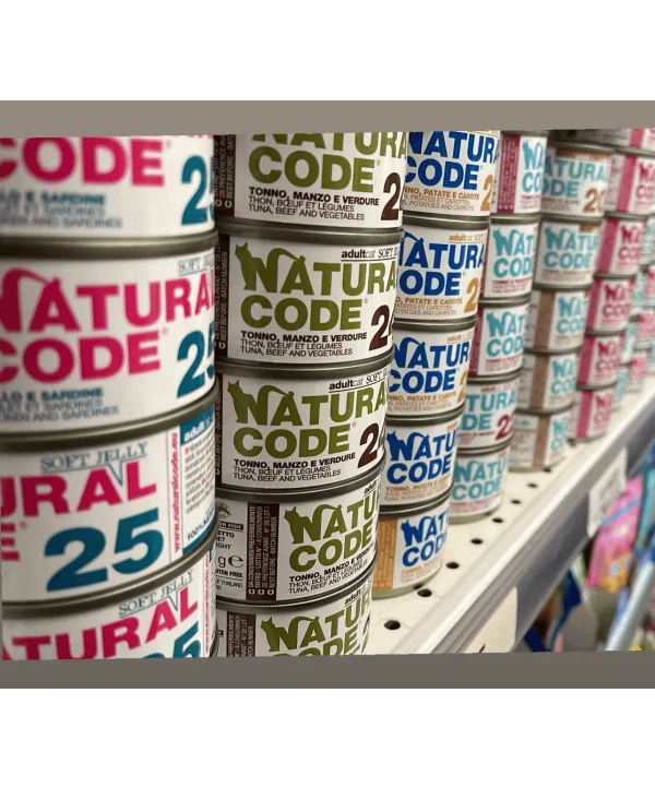natural code umido gatto da 85 gr