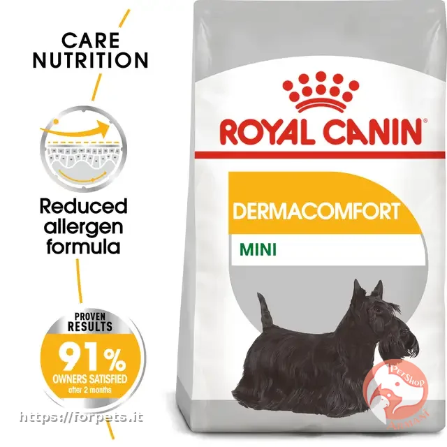 Royal Canin mini dermaconfort 1kg - Altra Vista Secondaria