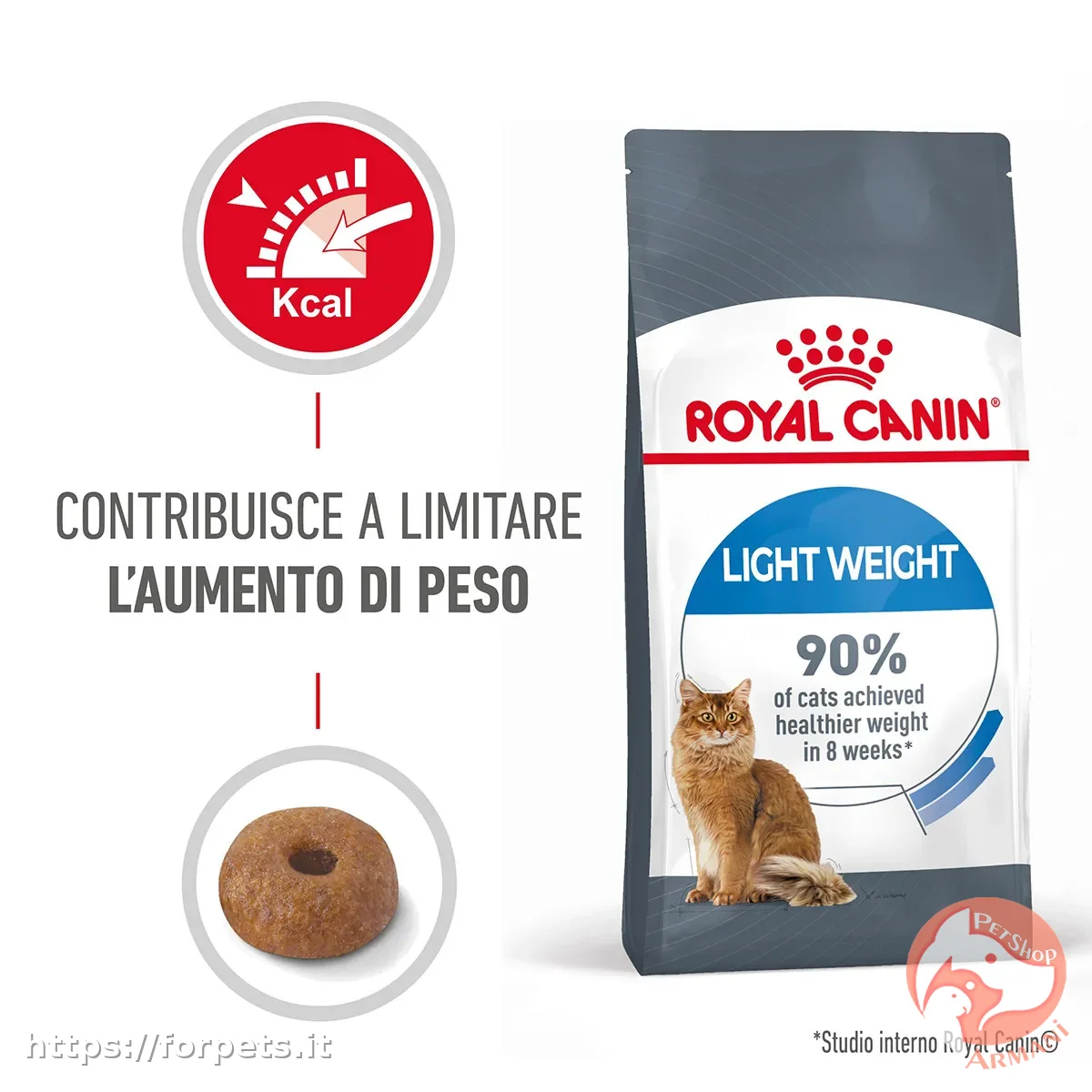 Royal Canin Cat Light Weight Care secco per gatti adulti ACQUISTABILE A PESO - Altra Vista Secondaria