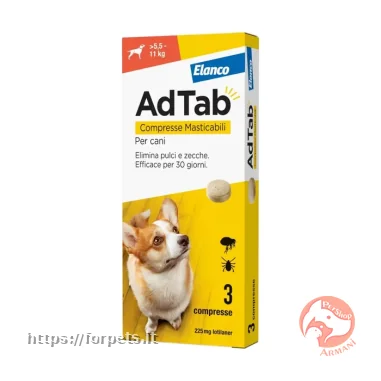 Ad Tab compresse masticabili per cani dai 5,5 kg 11kg