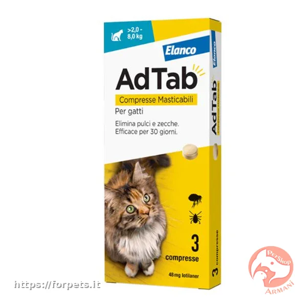 Ad Tab compresse masticabili per gatti
