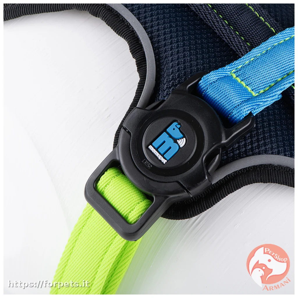 Myfamily pettoria  memopet® ID Color Block personalizzabile S - Altra Vista Secondaria