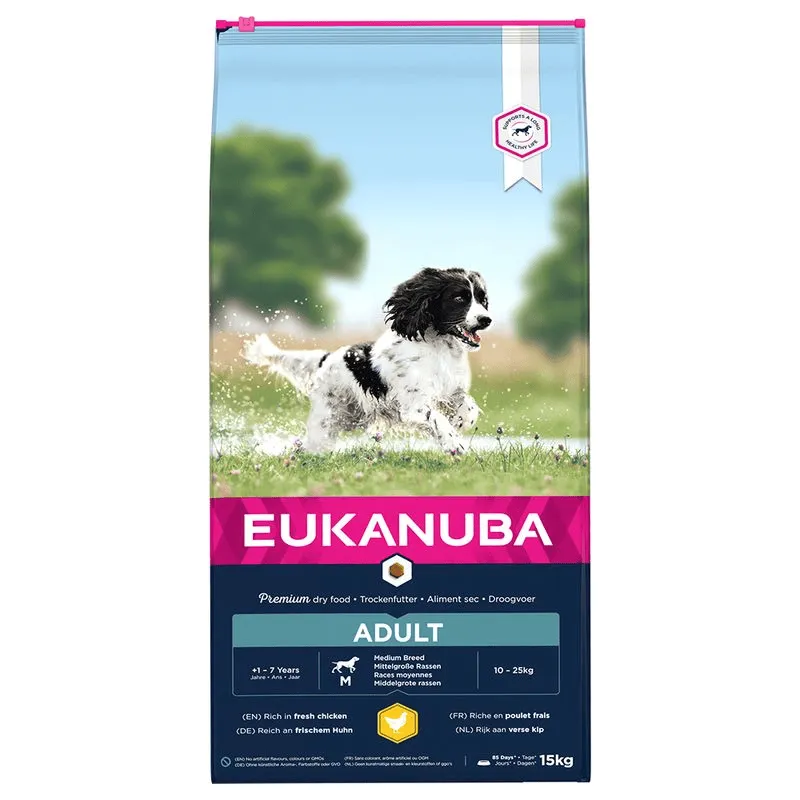 eukanuba adult per cani taglia media